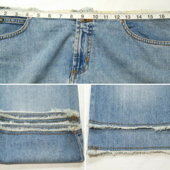 XOXO Low Rise Straight Capri Jeans 2114E1M - Picture 6 of 10